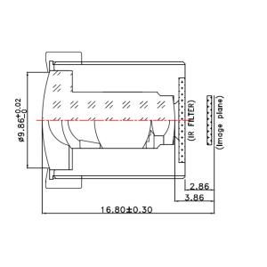 Quality 1/4&quot; 2.0mm wide angle S mount lens ,HFOV120 degree, F2.0, good for Aptina MT9P031,very compact design CCL14020MPF for sale