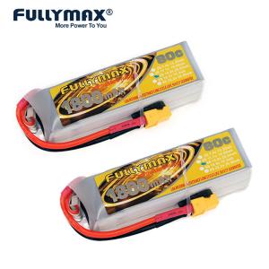 14.8v 4s 1800mah Lipo Batteries For Rc Airplanes 80c Xt60 Lightweight Plug
