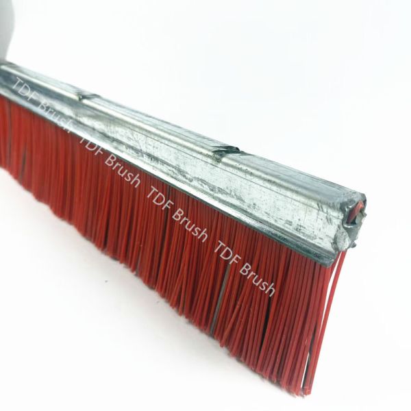 PP Mixed Steel Wire Strip Brush - Mold Cleaning & Surface Treatment for Concrete Brick Making Machines