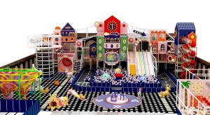 Quality Customized High Indoor Playground With Varieties Of Slides And Soft Play Unique Theme Options for sale