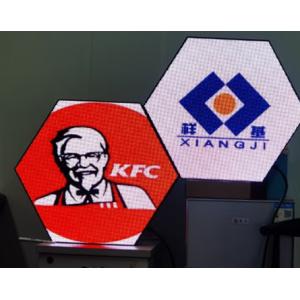 Unique Visual Effects With Customized Special Shaped Hexagon LED Display P3.2
