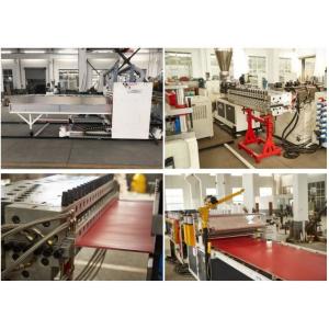 Furniture WPC PVC Foam Board Machine With Twin Screw Extruder