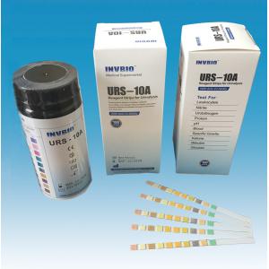 INVBIO 10 Parameter Urinalysis Test Strips in vitro