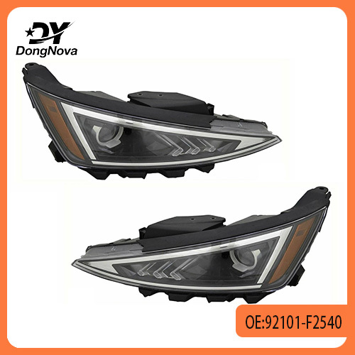 92101-F2540 92102-F2540 Car Head light lamp auto headlight for hyundai ELANTRA 2018-2019