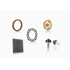 Custom Black White Plastic Injection Molding Parts Made By ABS