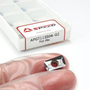 Sides Grinding DLC Coated Tungsten Carbide Inserts for Aluminum Apkt Apgt Tnmg