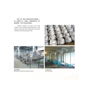 Fresh Noodles Manufacturing Machine , High Efficiency Automatic Chowmein Machine