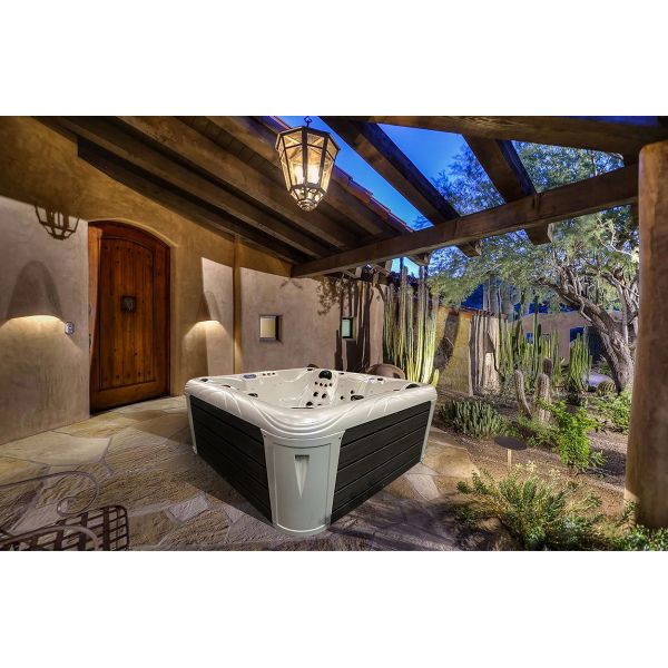 4 Persons Acrylic Portable Hot Tubs Whirlpool Massage Bathtubs