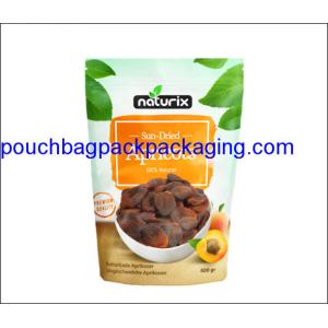 Stand Up Pouch with zip lock, stand up bag with zipper, resealable bag for nuts