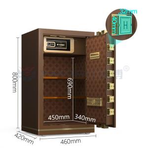 Dual Alarm Electronic Lock Safe Box For Office Security H800mm YB/N7-80