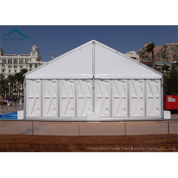 Business Application Large Aluminium Frame Tents With ABS Solid Wall