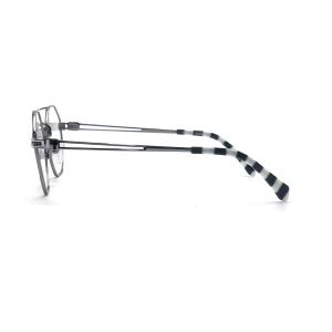 MD136 Stainless Steel Metallic Optical Frames with High Durability