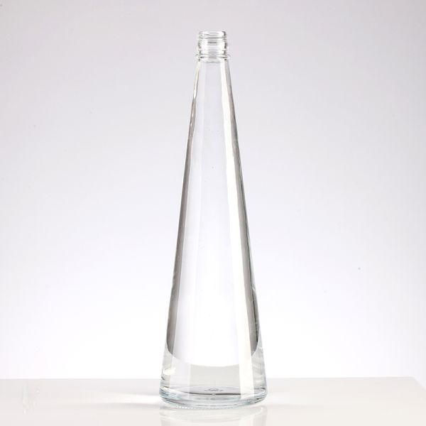 Luxury Glass Bottle for Spirits Brandy Custom Empty Clear 375ml 500ml 750ml 15000ml