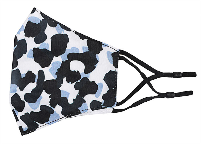 Anti Haze Reusable Leopard Fabric 2 Layer Cotton Mask