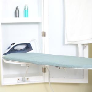 20kg Bearing 120 Degree Swivel Composite Cotton In Wall Ironing Board Cabinet