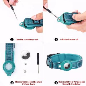 New Classic Customizable Prevent Pet Loss Durable Positioning Pet Collar