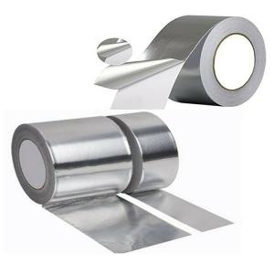 18 Micron Fireproof Aluminum Foil Tape Rubber Resin Adhesive