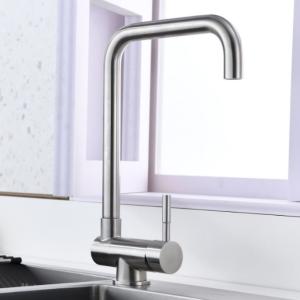 Concealed Folding Kitchen Water Faucets Handy Operation Sink Tap ODM