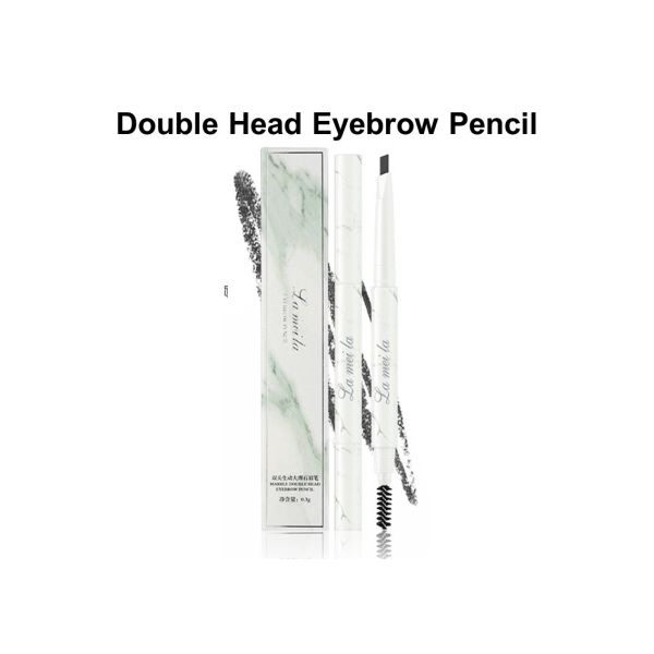 Buy Natural Looking Eyebrow Pencil , Double Head Makeup Eyebrow Pencil Smooth Coloring at wholesale prices