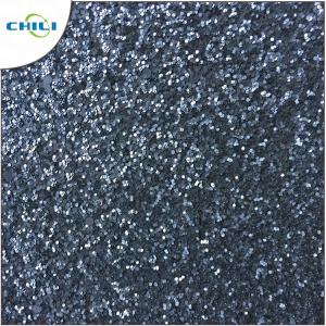 Non Woven Glitter Wall Fabric , Chunky Glitter Wallpaper Decorative Application