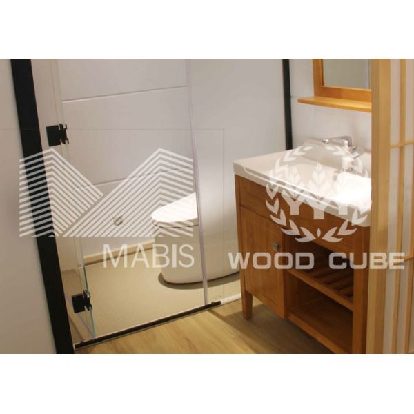 Galvanized Steel Frame Prefabricated Modular Homes Good Heat Preservation