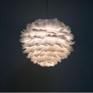 PVC Lotus Polypropylene Lampshade D400MM White Or Customized