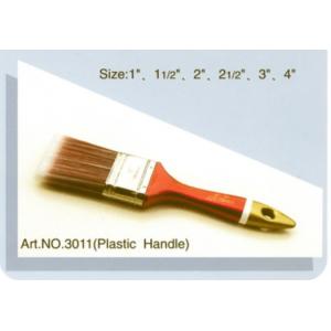Quality High quality plastic handle Chinese bristle paint brush No.3011 for sale
