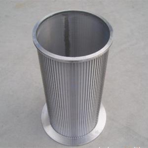 Quality Wedge Wire Screen Strong Stainless Steel Filtration Welded Slot 25-350 Mircon for sale