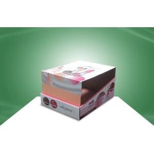 Professional Countertop Cardboard Display Stand With Glossy PP Lamination