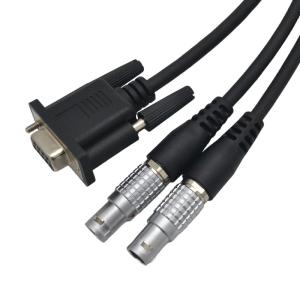 GEV220 GEV270 GEV71 Y Cable Connector For Leica TS/TM60/50/30 Total Station To