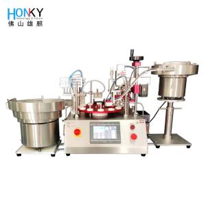 China Reagent Virus Sampling Tube Vial Filling And Capping Machine With Small Volume Pump on sale China Reagent Virus Sampling Tube Vial Filling And Capping Machine With Small Volume Pump on sale