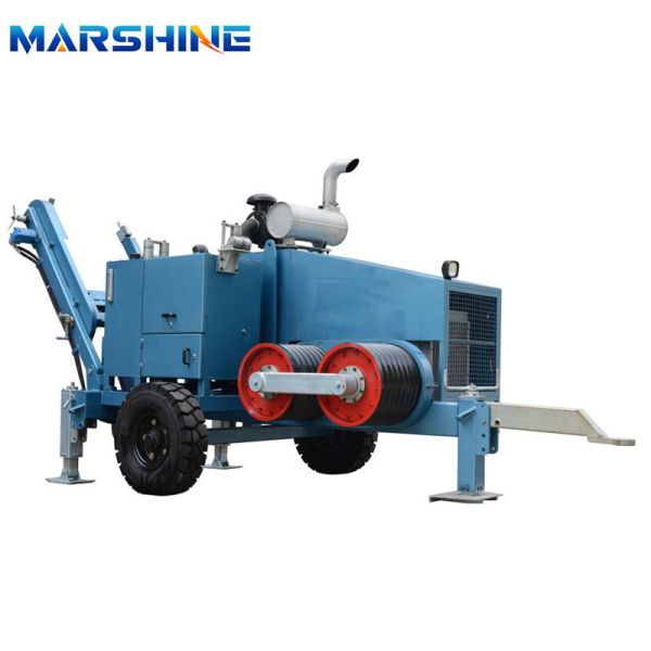 Industrial Hydraulic Cable Puller Stringing Equipment For Power Transmission