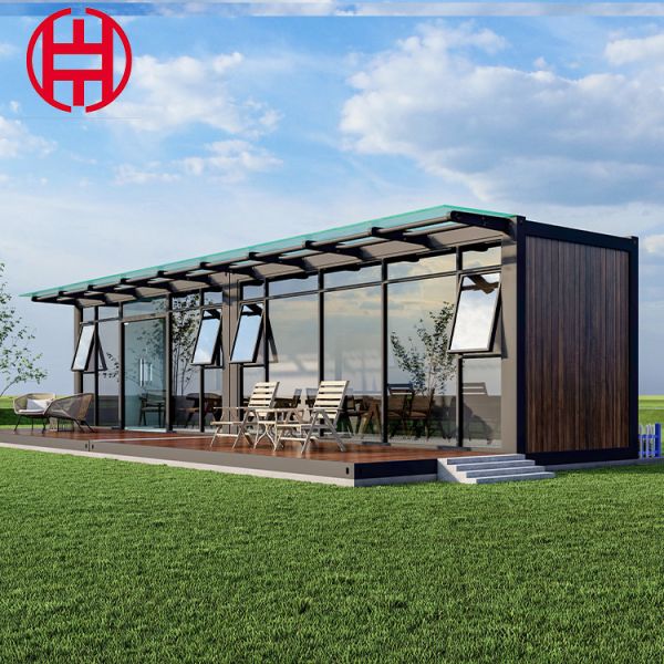 Modern Design Container Flat Pack House Prefabricated Wooden Log Cabin for Store