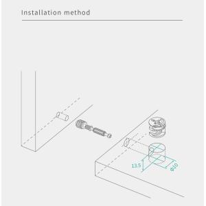 Professional 10mm Diameter Cam Nut Fitting Furniture Cam Connector