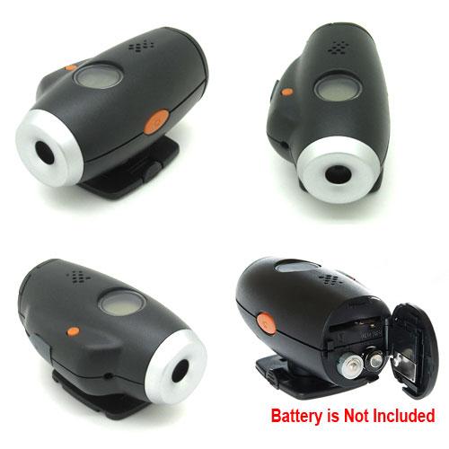 Buy 1.3 Megapixel Helmet HD Mini DV Camcorders With  IR LED For Biking, Skateboarding at wholesale prices
