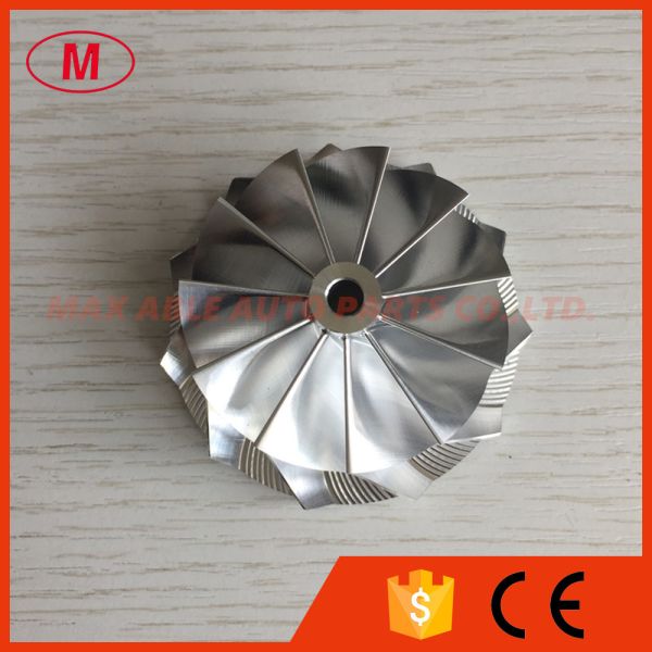 TD04HL 20T 49189-X 47.04/58.00mm 11+0 blades Turbo Billet compressor wheel for