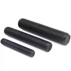 Metric Measurement System Carbon Steel A193-B7 Blackened Full Thread Tooth Bar