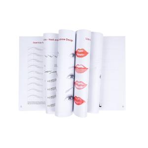Eyebrow Tattoo Book Permanent Makeup English Practice Book for PMU Training