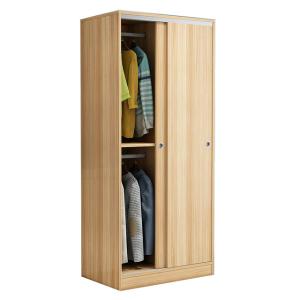 Laminated Particle Board Wardrobe Cabinets White Sliding Door Wardrobe
