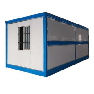 Smart Wear Resisting 20ft Foldable House Container For Temporary Shelter
