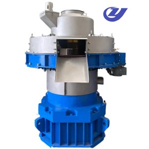 Air-cooled radiator Cool Down The Gear Oil In Vertical Ring Die Pellet Mill Main Power 185kw