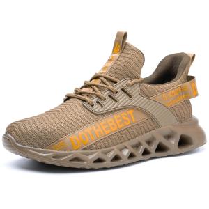 Fabric Uppe Comfortable Safety Shoes Anti Slip Rubber Shoes Lightweight