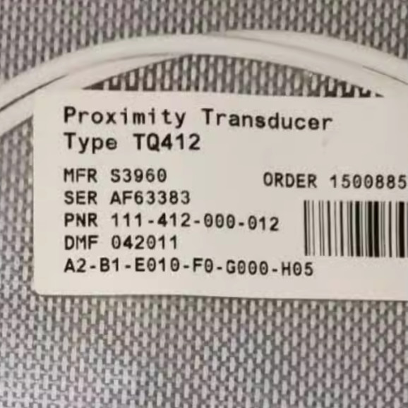 Buy TQ412 111-412-000-013 A1-B6-E010-F0-G000-H05 Proximity Transducer Part of Proximity Measuring System at wholesale prices