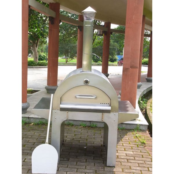Buy 720mm AGA Stainless Steel Wood Fired Pizza Oven CSA Wood Fired Stove Oven at wholesale prices