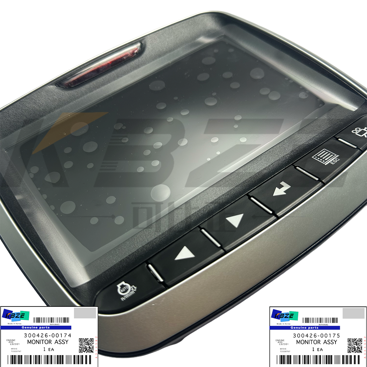 KBZE 300426-00174 DOOSAN DAEWOO 300426-00175 300426-00164 MONITOR ASSY FOR DX215-9C DX300-9C DX500 EXCAVATOR