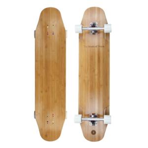 China Bamboo Carbon Fibre Longboard Skateboards 40 Inch 42 Inch on sale
