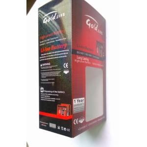 Custom Printed Cardboard Box Packaging With PVC Window CMYK Printing