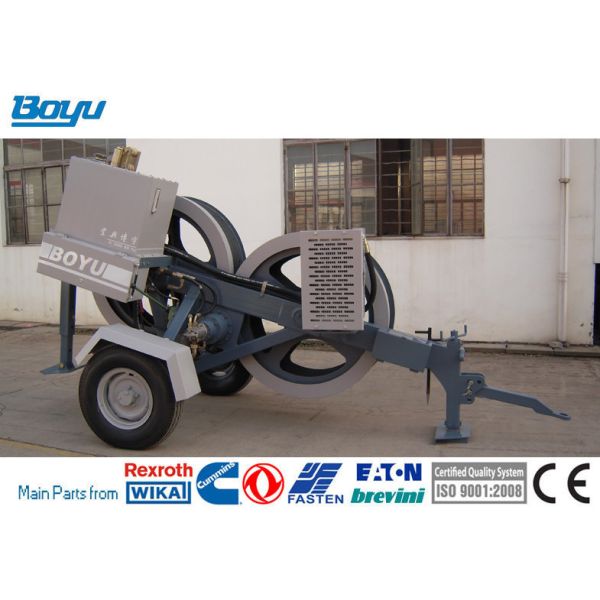 High Power Cable Stringing Equipment / Underground Cable Pulling Winch for