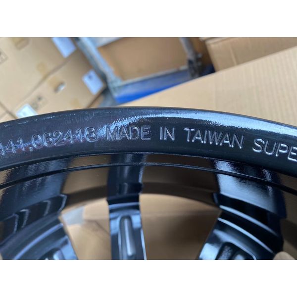 ET54 5x130 Lexus 21 Inch Black Alloy Wheels Rims Fit Tire 275 50 R21