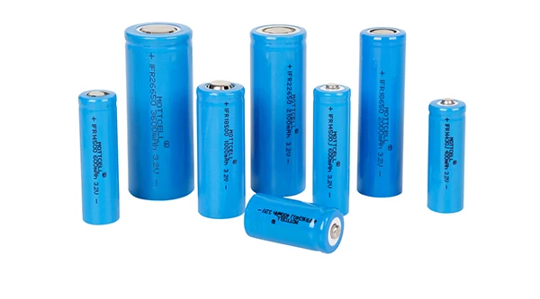 14500 3.2V Rechargeable Cylinder Lithium Battery AA Size 600mAh 500mAh